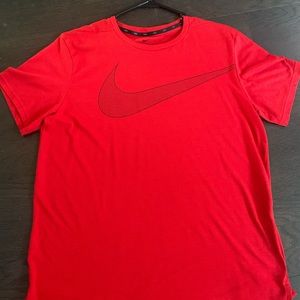 Nike Red Athletic Shirt